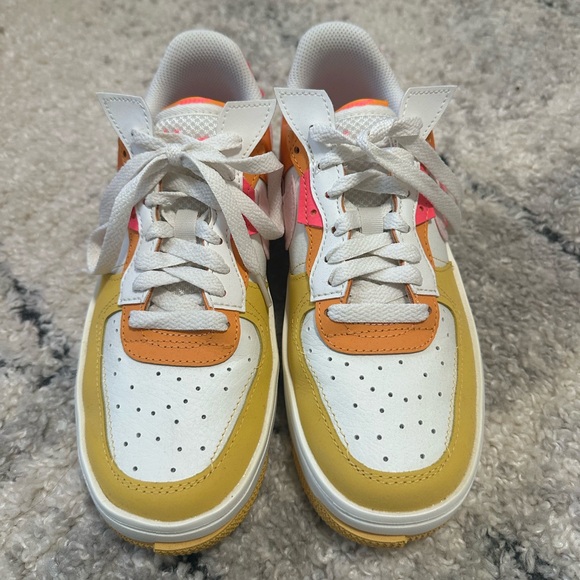 Nike Multicolor Athletic Shoes - Pink, Orange, Yellow - Picture 3 of 4